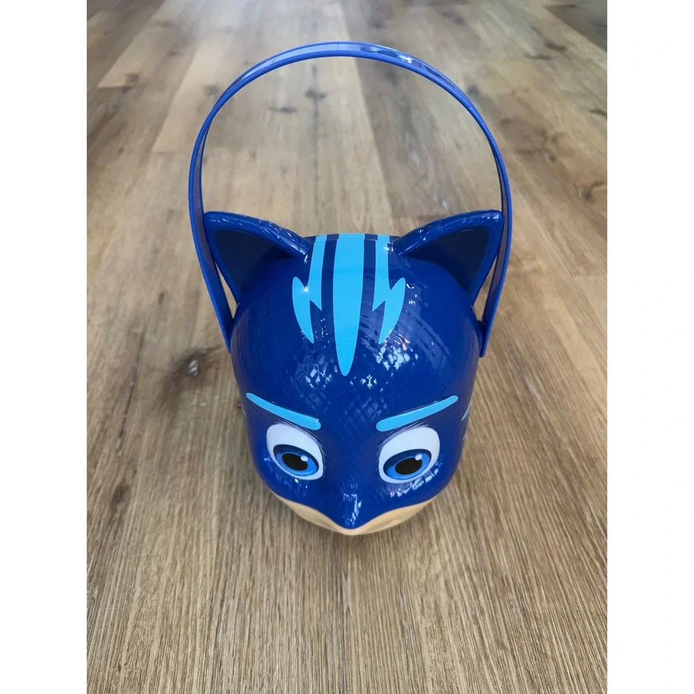 PJ Masks Catboy Superhero Halloween Treat Bucket Kids Blue Plastic Accessory